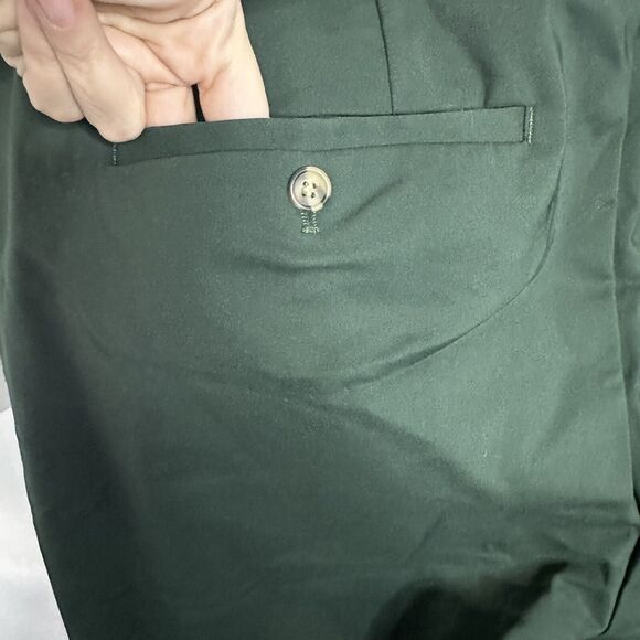 Eloquii Stretch Career Work Pants Green Size 20 30” Inseam - Picture 9 of 10